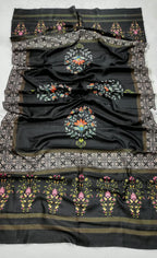 ★ Premium Dhanak 3-Piece Embroidered Winter Collection