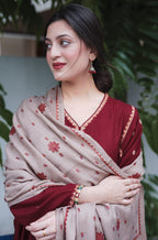 ★ Premium Dhanak 3-Piece Embroidered Winter Collection