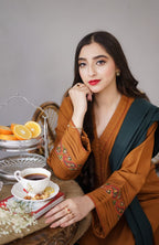 ★ Premium Dhanak 3-Piece Embroidered Winter Collection