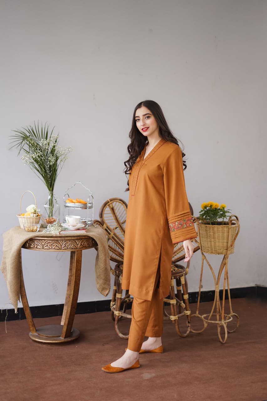 ★ Premium Dhanak 3-Piece Embroidered Winter Collection
