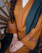 ★ Premium Dhanak 3-Piece Embroidered Winter Collection