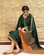★ Premium Dhanak 3-Piece Embroidered Winter Collection