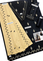 ★ Premium Dhanak 3-Piece Embroidered Winter Collection