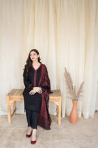 ★ Premium Dhanak 3-Piece Embroidered Winter Collection