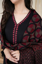 ★ Premium Dhanak 3-Piece Embroidered Winter Collection