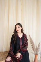 ★ Premium Dhanak 3-Piece Embroidered Winter Collection