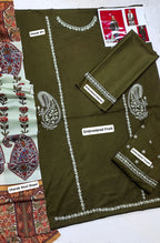 ★ Premium Dhanak 3-Piece Embroidered Winter Collection