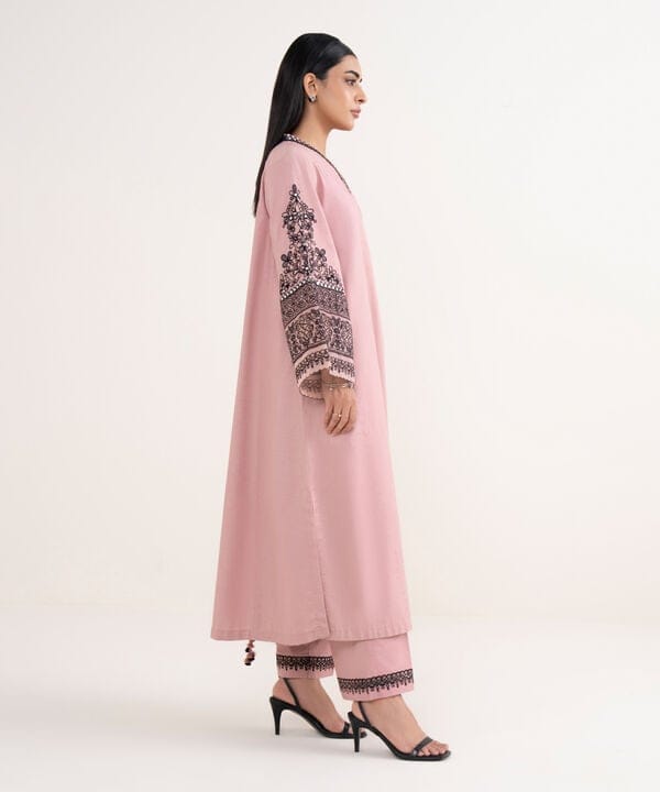 ★ Premium Dhanak 3-Piece Embroidered Winter Collection