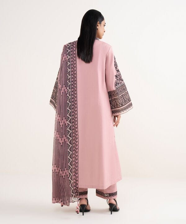 ★ Premium Dhanak 3-Piece Embroidered Winter Collection