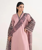 ★ Premium Dhanak 3-Piece Embroidered Winter Collection