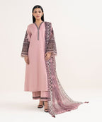 ★ Premium Dhanak 3-Piece Embroidered Winter Collection