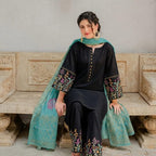 ★ Premium Dhanak 3-Piece Embroidered Winter Collection