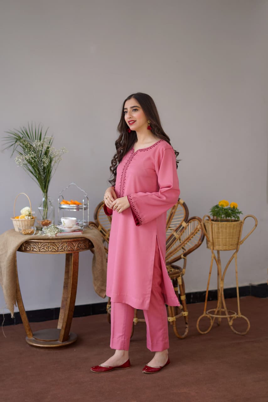 ★ Premium Dhanak 3-Piece Embroidered Winter Collection