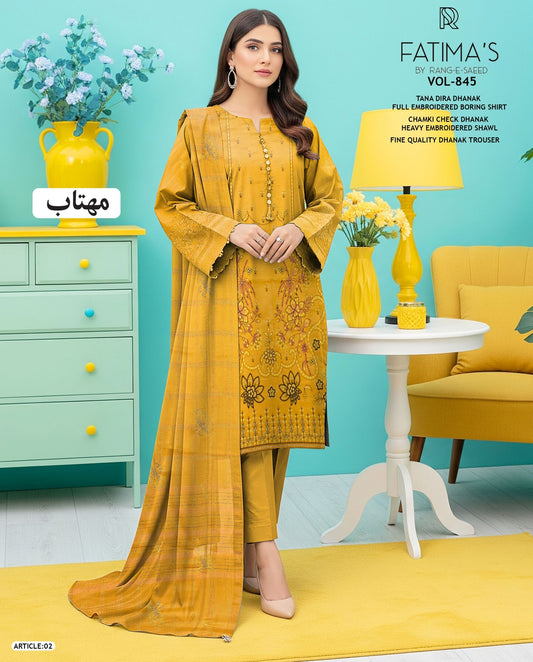 MAHTAB: Premium Dhanak Luxury