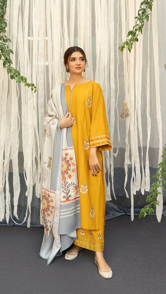Dhanak Winter Charm 4-Piece Suit
