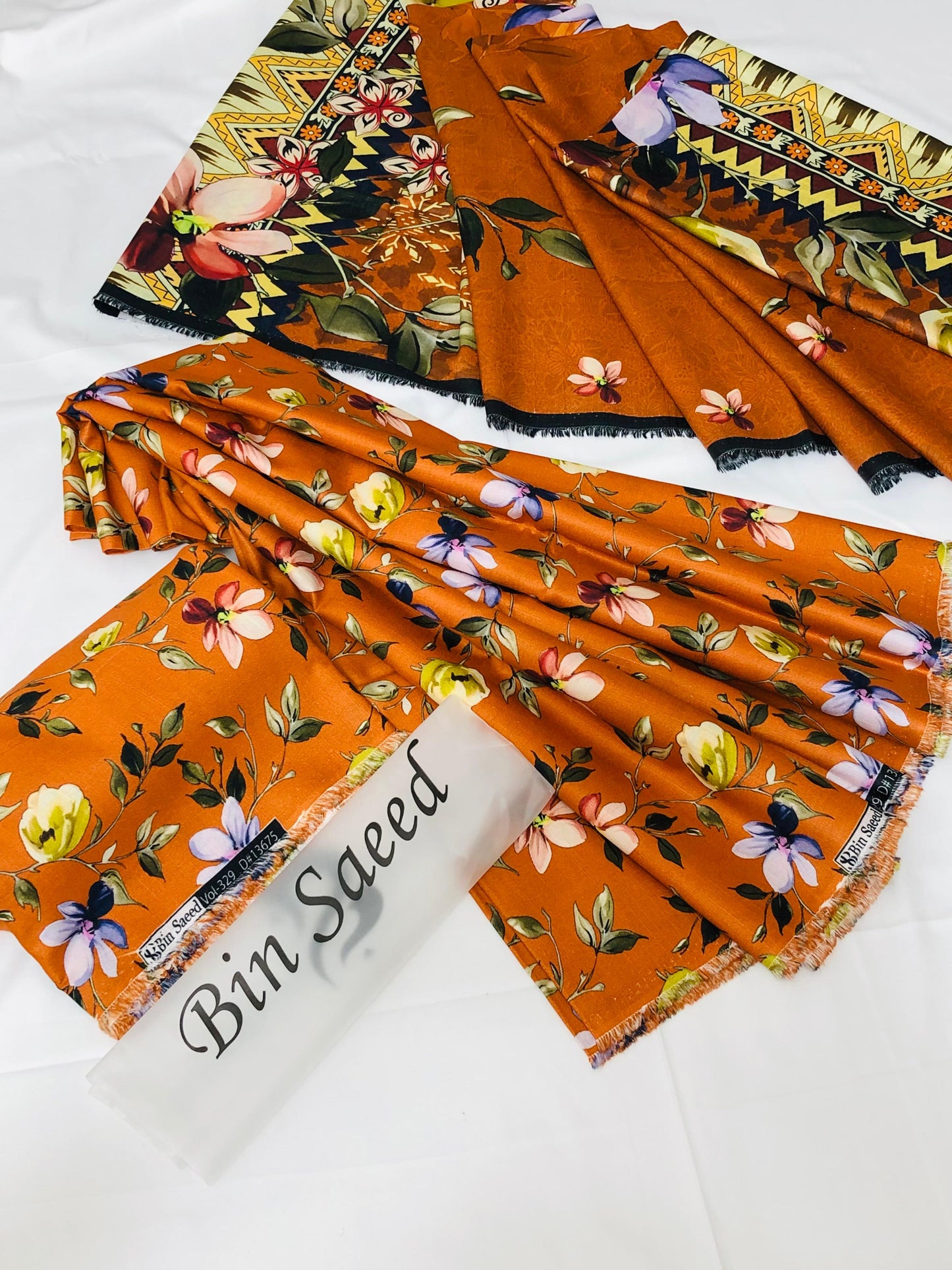 Premium Khaddar 3-Piece Unstitched Suit – Winter Collection