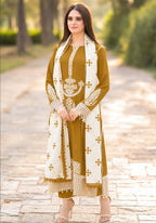 ★ Premium Dhanak 3-Piece Embroidered Winter Collection