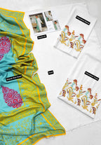 ★ Premium Dhanak 3-Piece Embroidered Winter Collection