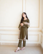 ★ Premium Dhanak 3-Piece Embroidered Winter Collection