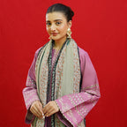 ★ Premium Dhanak 3-Piece Embroidered Winter Collection