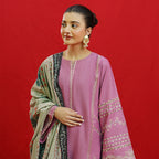 ★ Premium Dhanak 3-Piece Embroidered Winter Collection