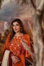★ Premium Dhanak 3-Piece Embroidered Winter Collection