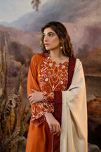 ★ Premium Dhanak 3-Piece Embroidered Winter Collection