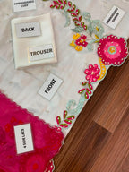 ★ SHANZAY ANOSHY — MULTI FLORAL COLLECTION SHAMOOZ SILK★