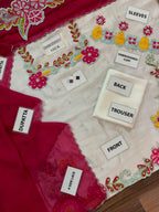 ★ SHANZAY ANOSHY — MULTI FLORAL COLLECTION SHAMOOZ SILK★