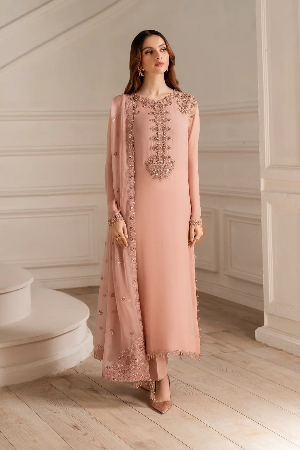 IZΝIK LUXURY FORMALS CHIFFON & MALAI