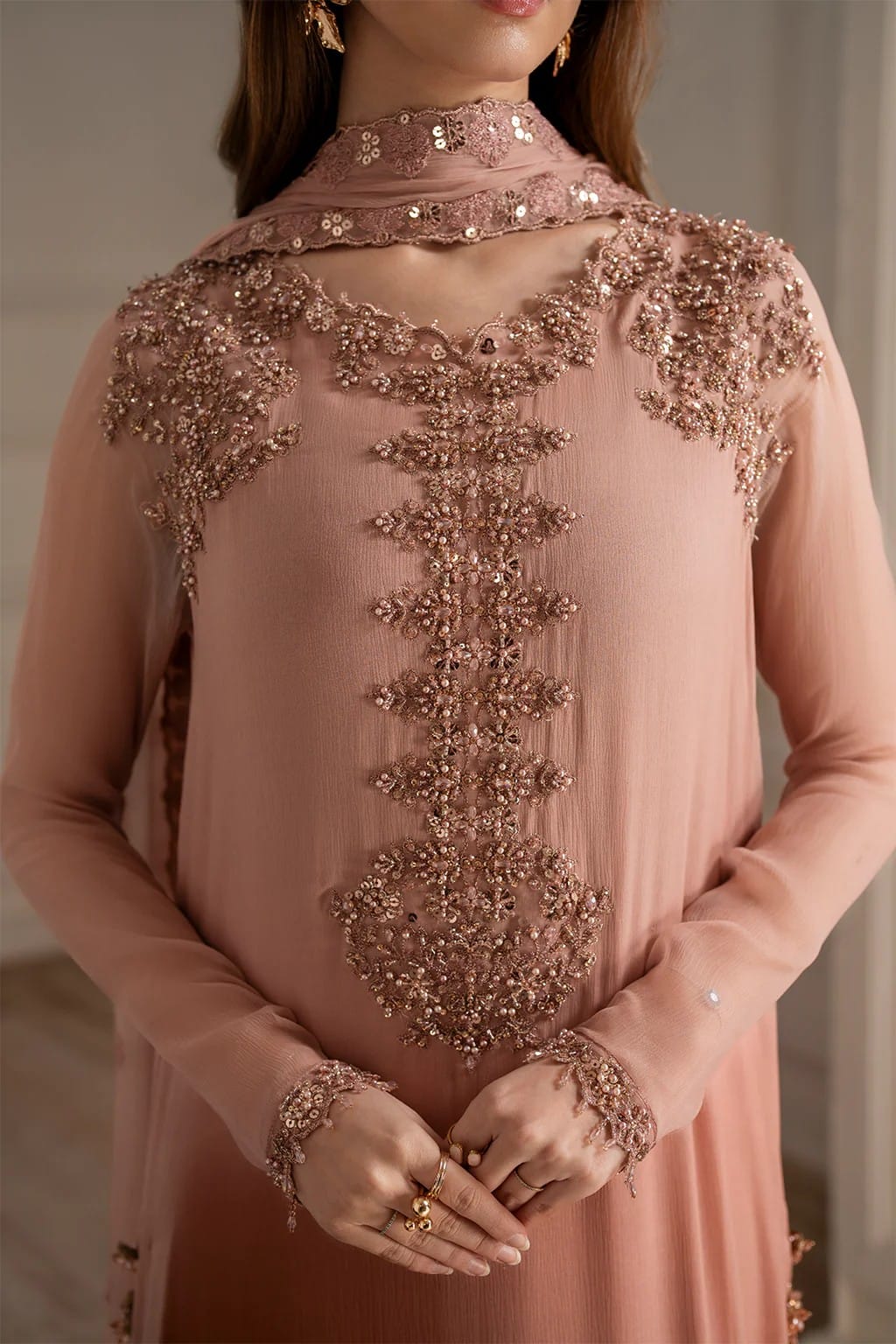 IZΝIK LUXURY FORMALS CHIFFON & MALAI