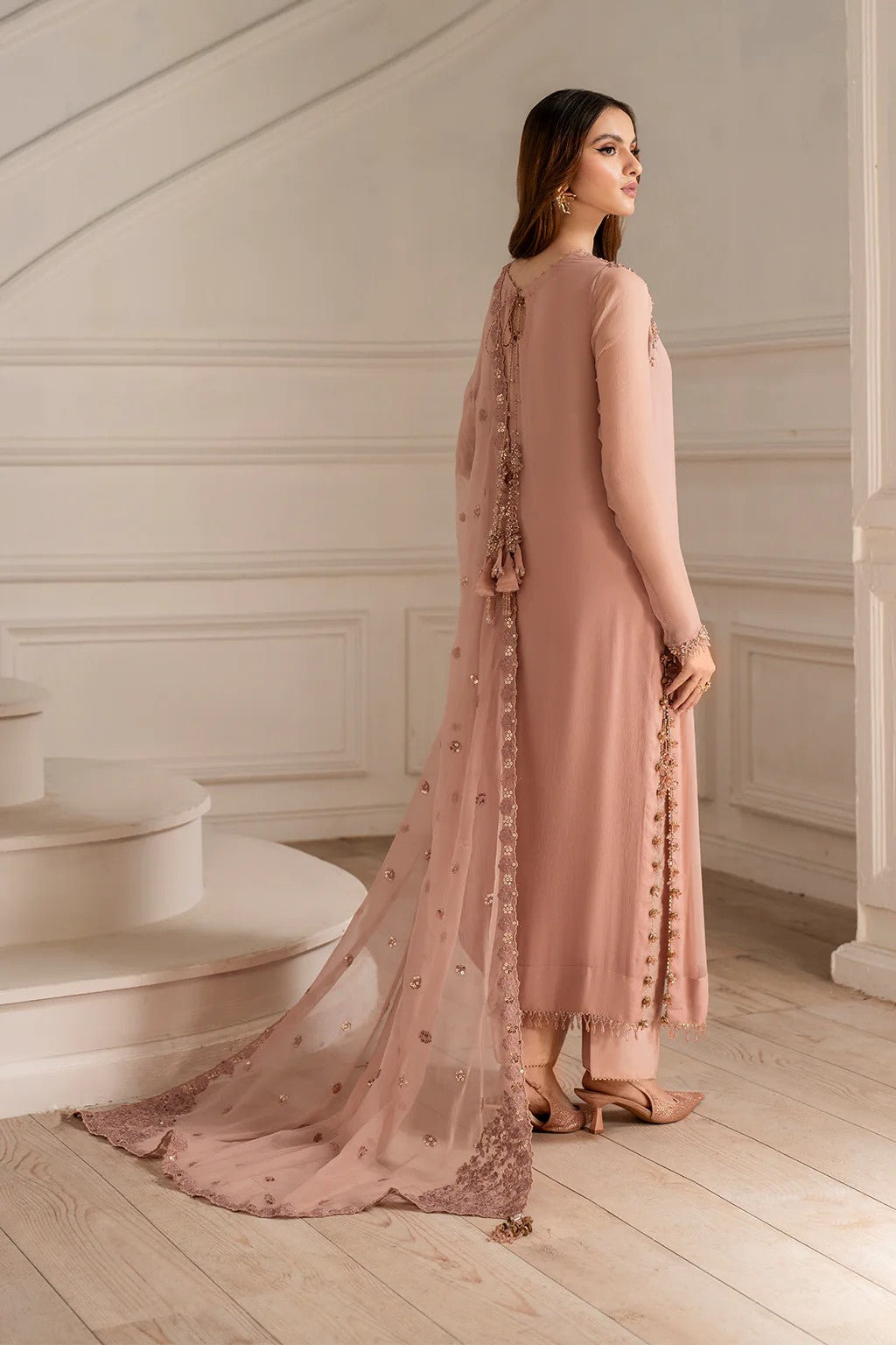 IZΝIK LUXURY FORMALS CHIFFON & MALAI