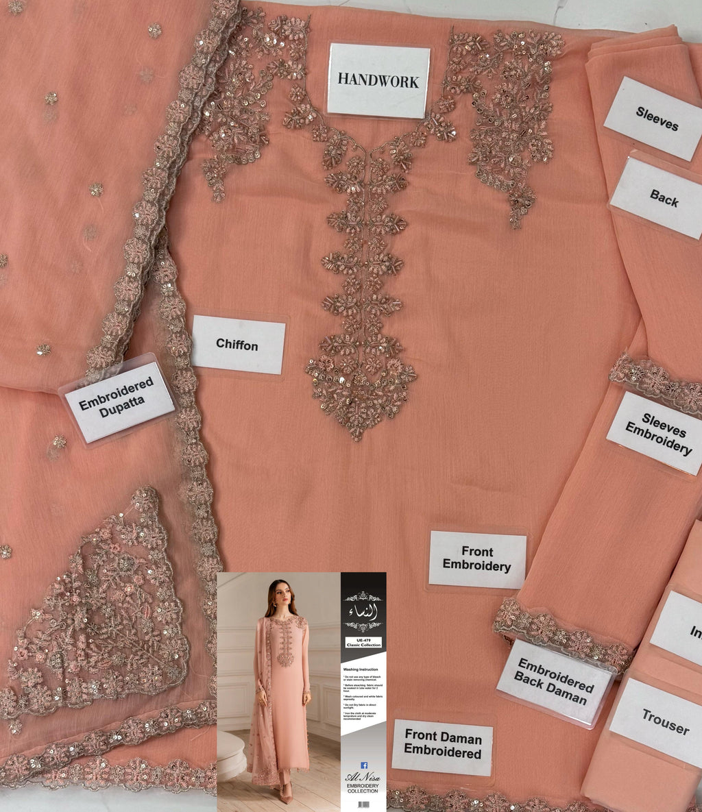 IZΝIK LUXURY FORMALS CHIFFON & MALAI