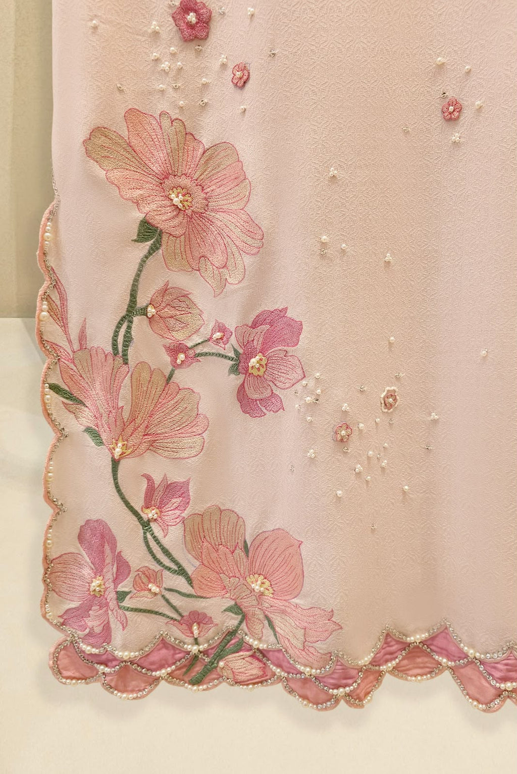★AGHA NOOR KAFTAN COLLECTION 2026 — BLUSH PINK ★