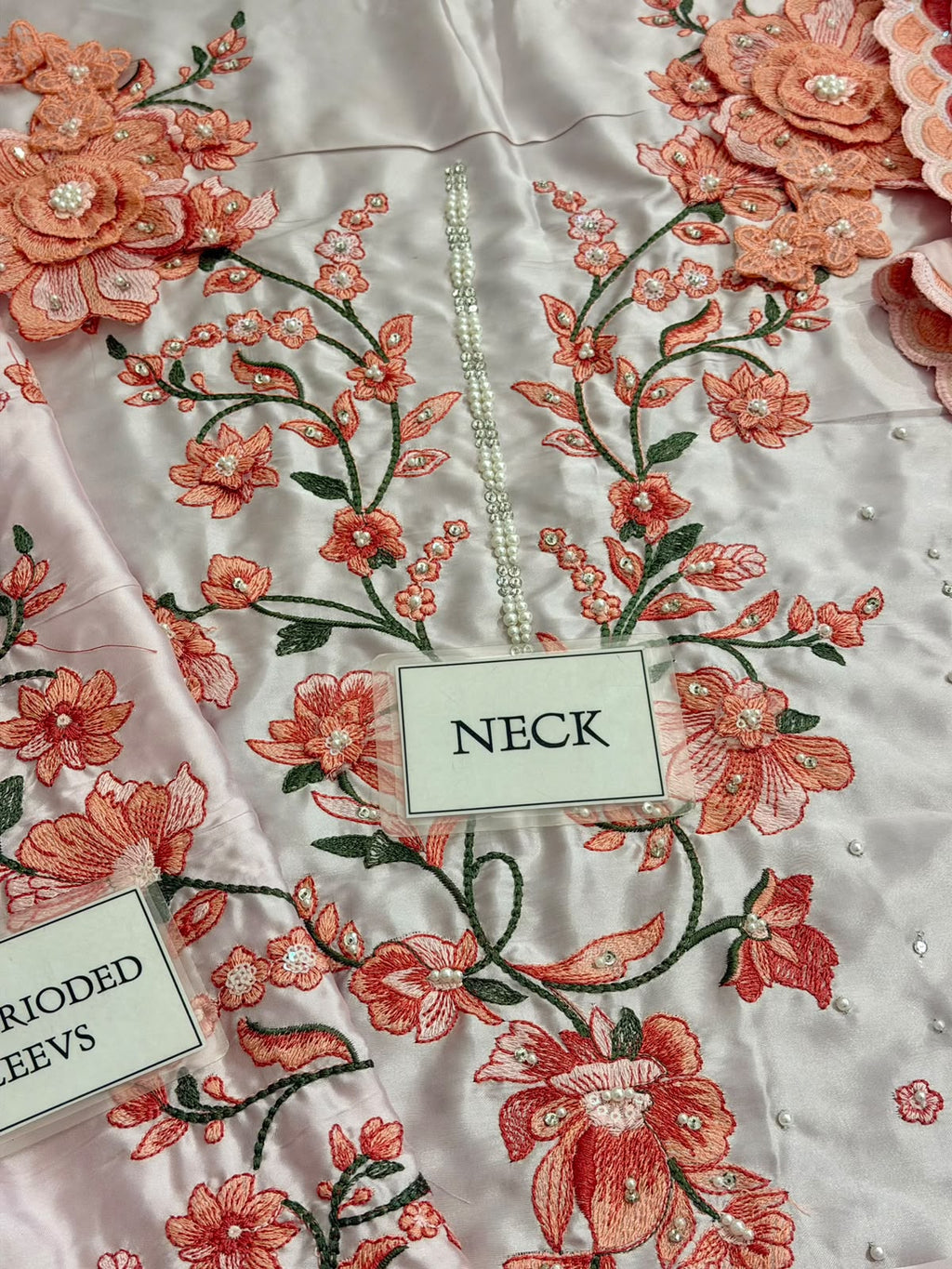 ★AGHA NOOR KAFTAN COLLECTION 2026 — BLUSH PINK ★