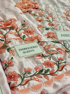 ★AGHA NOOR KAFTAN COLLECTION 2026 — BLUSH PINK ★