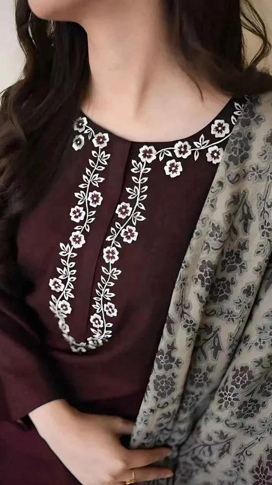 Dhanak Soft Winter Glow Suit